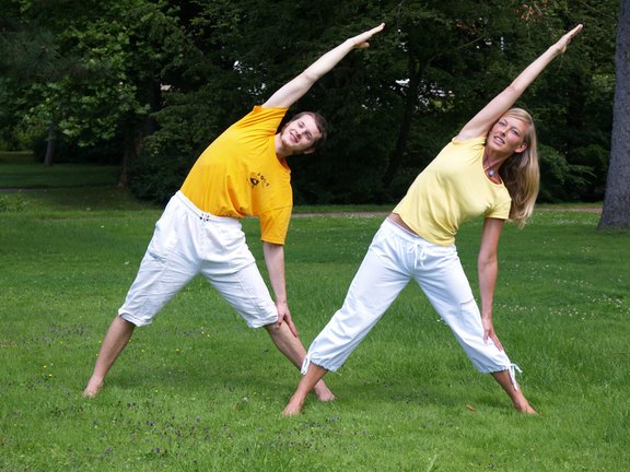 Trikonasana Trikonasana